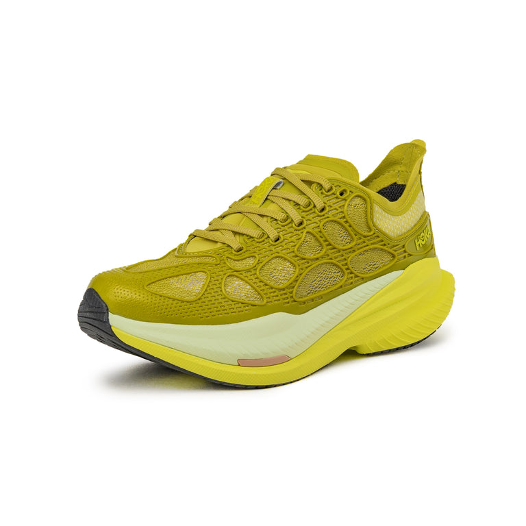 HOKA Mach X Caged - 41 1/3 / Pea Green / Hoka Citrus - 4