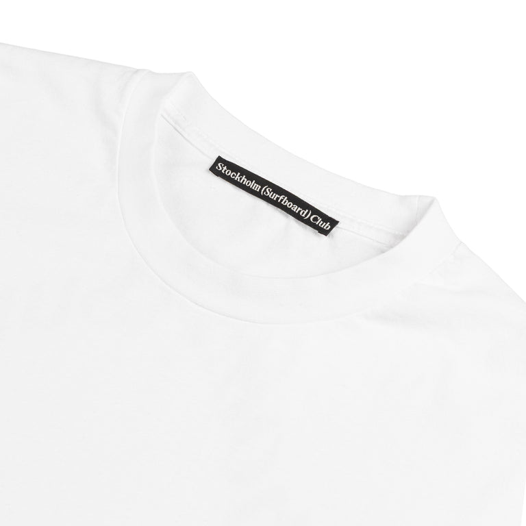 Stockholm Surfboard Club Box Tee Back Logo - M / White - 3