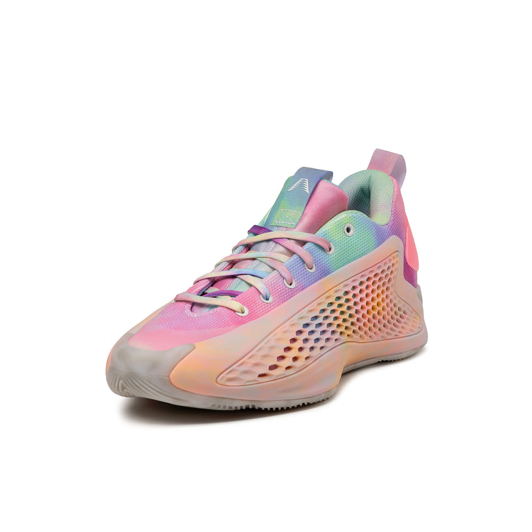 Adidas Anthony Edwards 1 Low - 48 / Footwear White / Aciora / Bliss Pink - 4