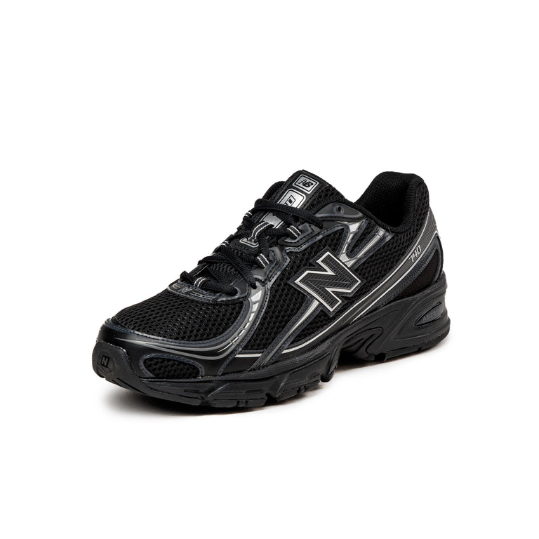 New Balance 740 - 37.5 / Black / Silver Metallic - 6