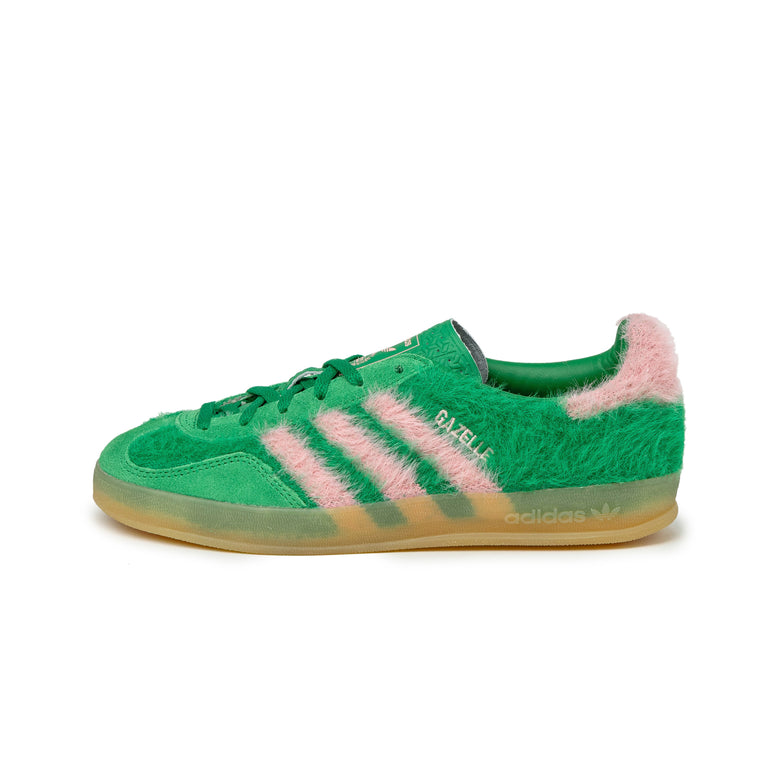 Adidas Gazelle Indoor W - 38 2/3 / Green / Glow Pink / Gum 3
