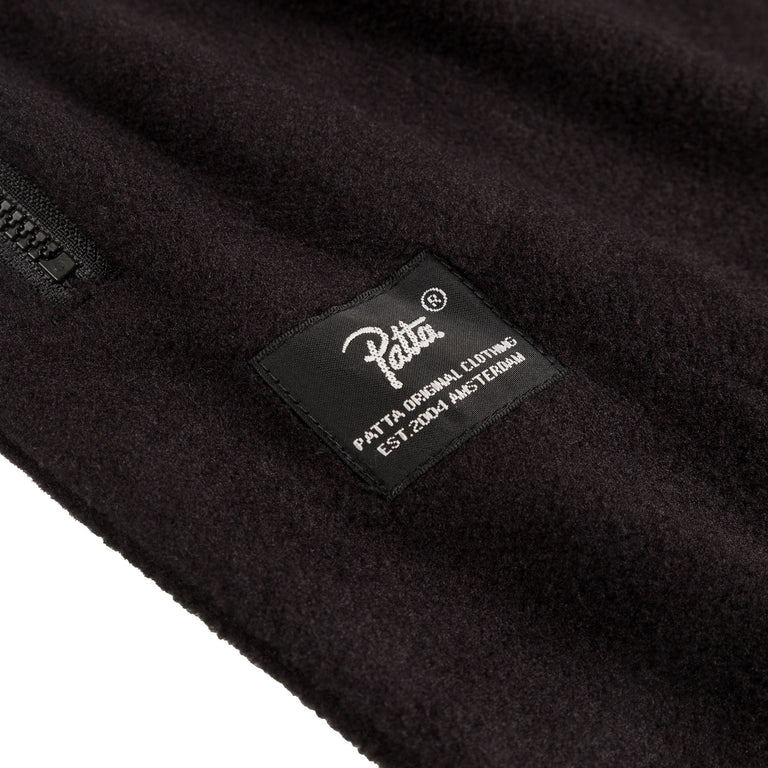 Patta Sherpa Fleece Pants - S / Black - 4