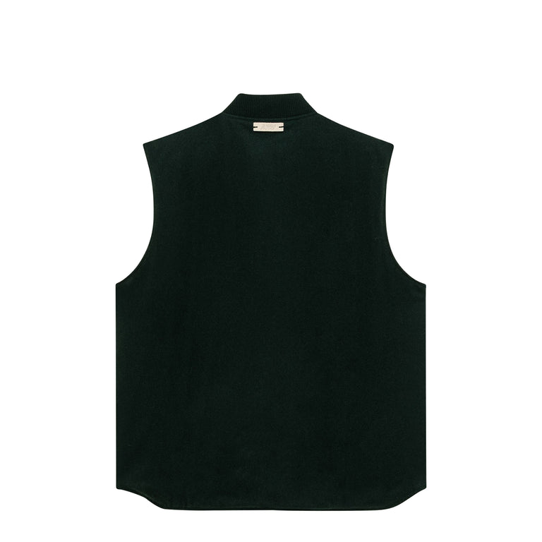Autry Felt Vest - M / Dark Green - 2