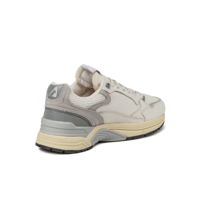 Autry Hyperway *Goatsuede / Mesh* - 42 / White / Grey - 4