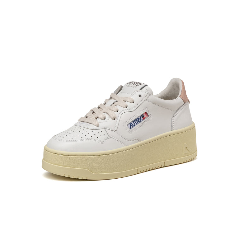 Autry Medalist Platform W - 39 / White / Powder - 2