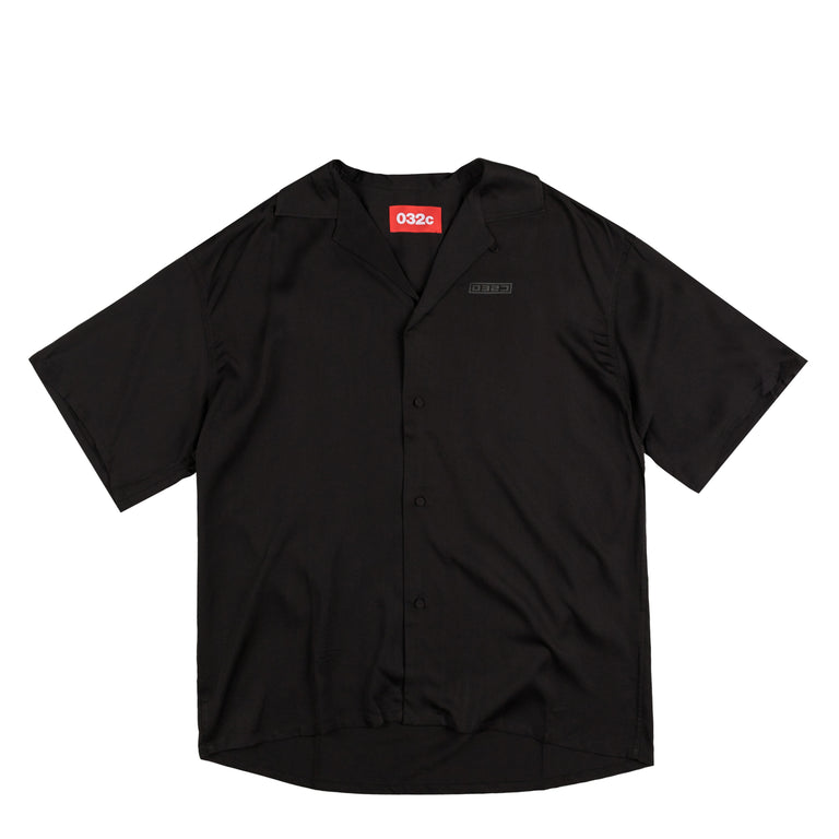 032c '111' Bowling Shirt - L / Black - 1