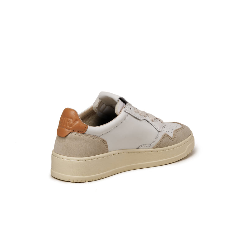 Autry Medalist W *Leather / Suede* - 38 / White / Sandstorm - 3