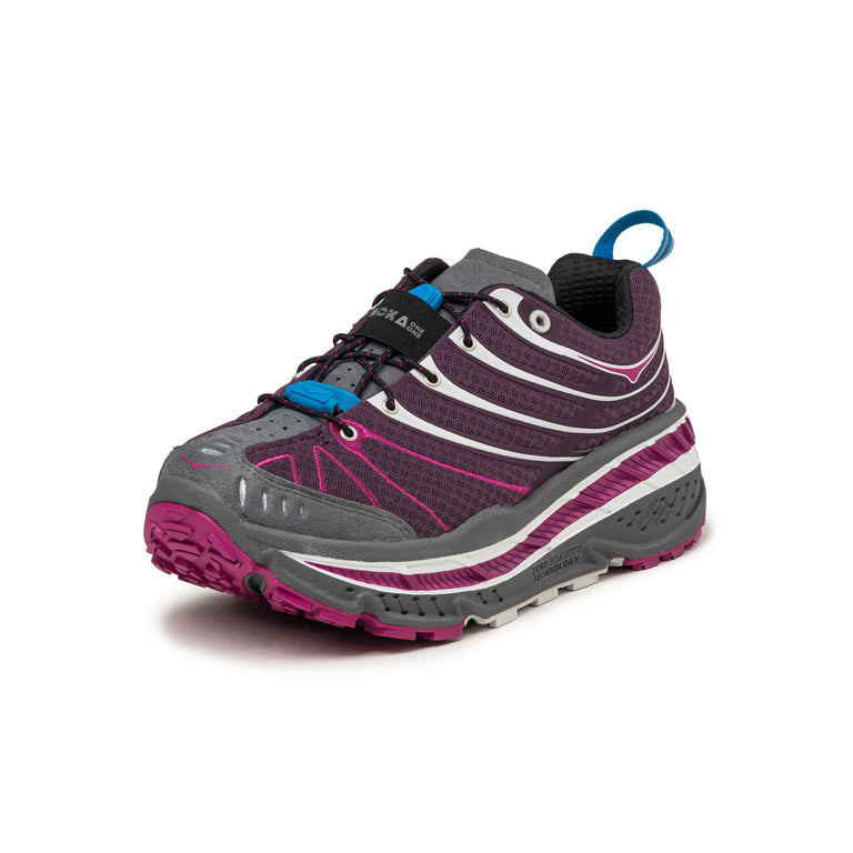 HOKA Stinson Evo OG - 45 1/3 / Aubergine / Fuchsia / Anthracite - 4