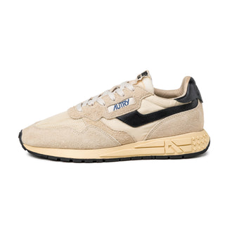Autry Reelwind Low *Suede / Net* - 47 / Ecru / Black