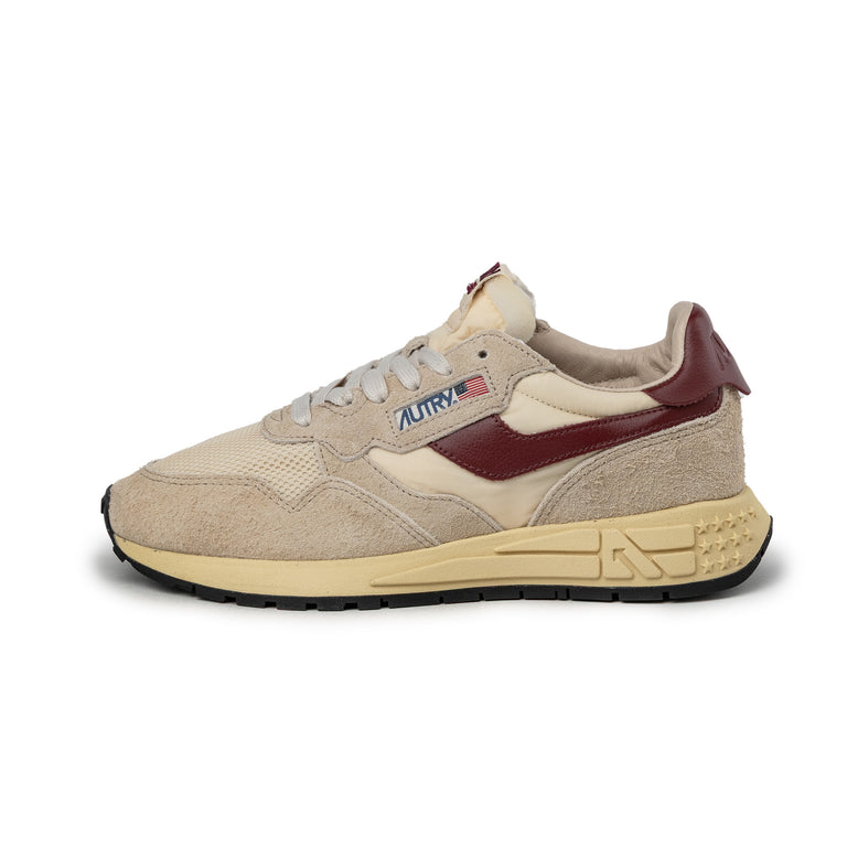 Autry Reelwind Low W *Suede / Net* - 37 / Ecru / Ruby Wine - 1