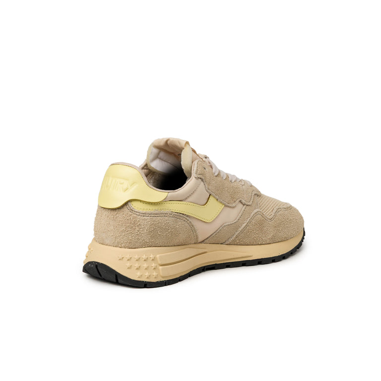 Autry Reelwind Low W *Suede / Net* - 36 / Ecru / Lemon Meringue - 3