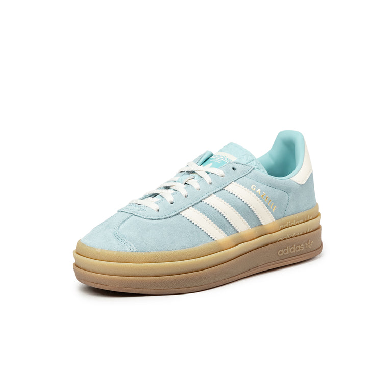 Adidas Gazelle Bold W - 38 2/3 / Clear Sky / Cream White / Gold Metallic - 3