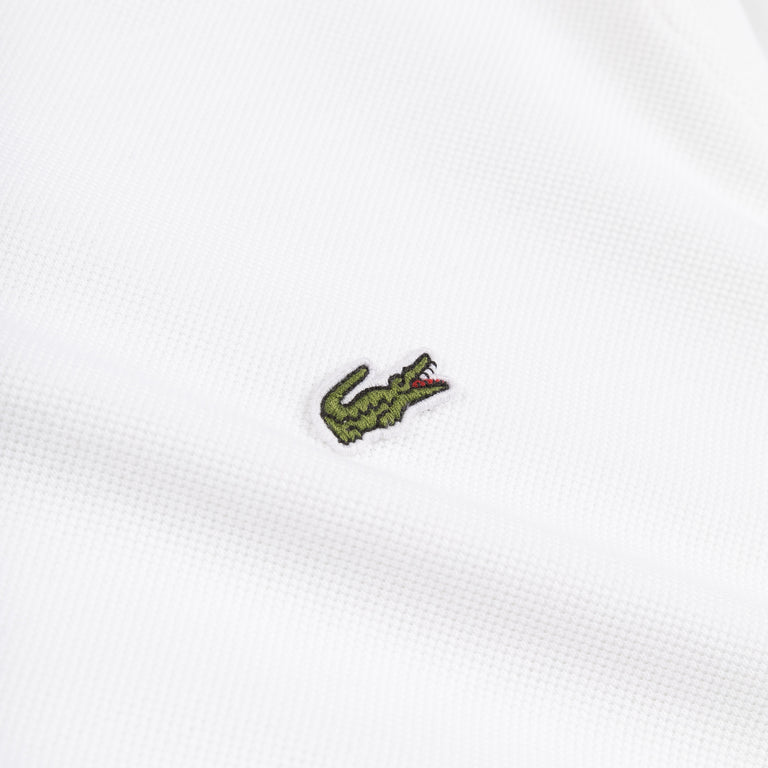 Lacoste Slim Fit Cotton Piqué Shirt - 42 / White - 3