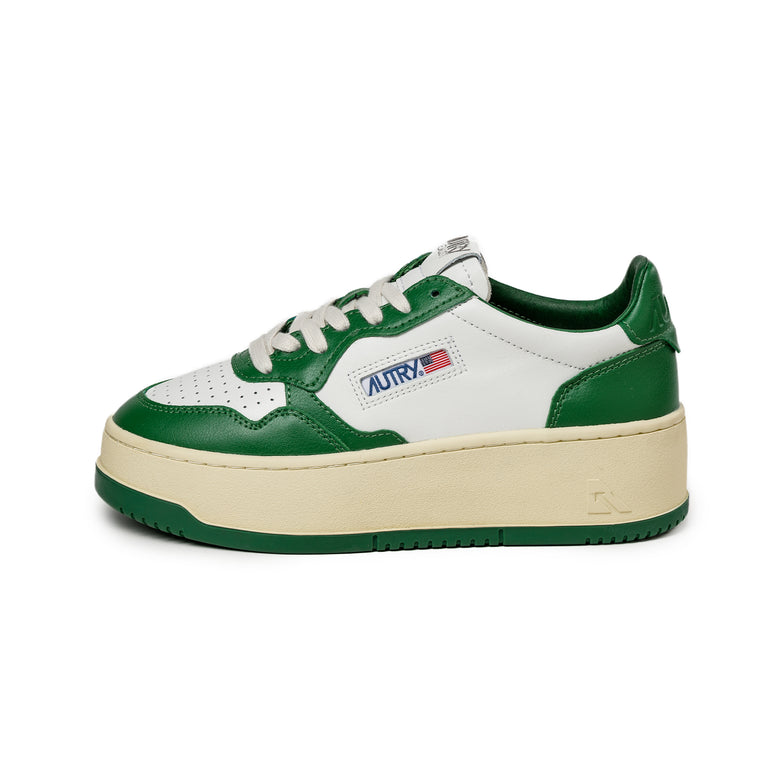 Autry Medalist Platform W - 40 / White / Green - 1