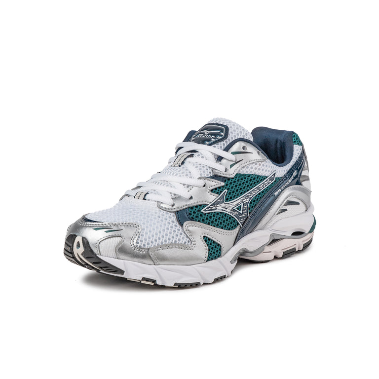 Mizuno Wave Rider 10 Sport - 44.5 / White / Baritone Blue / Deep Teal - 2