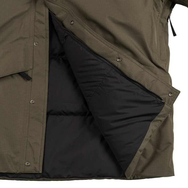 The North Face Mountain Down Jacket - XXL / New Taupe Green / TNF Black - 6