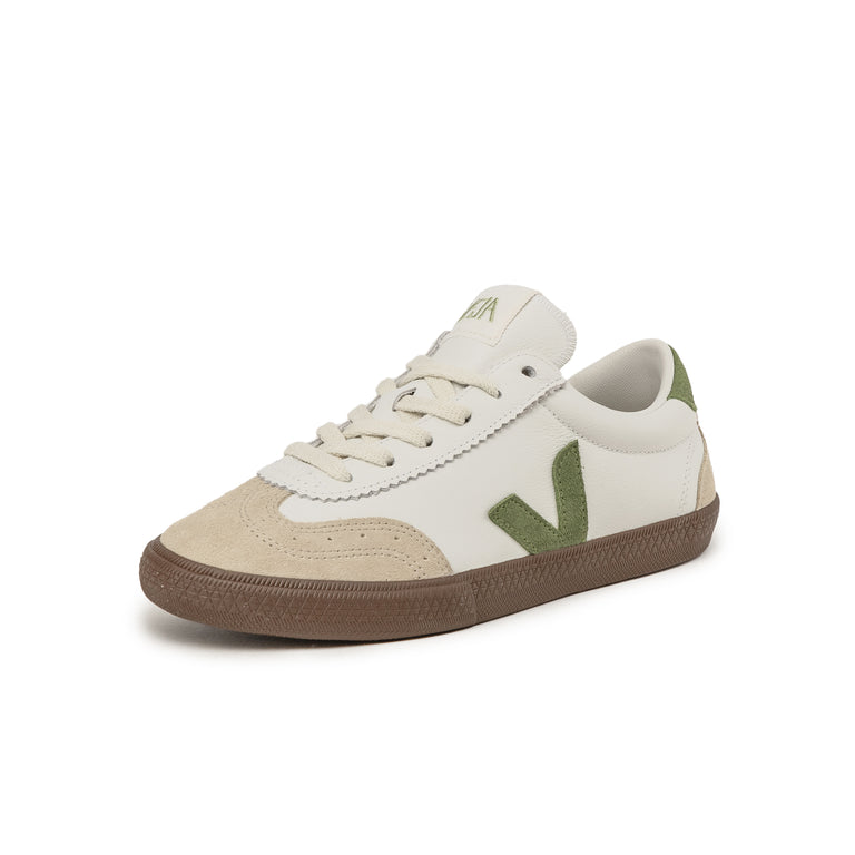Veja Volley *O.T. Leather* - 40 / White / Kiwi / Bark - 2