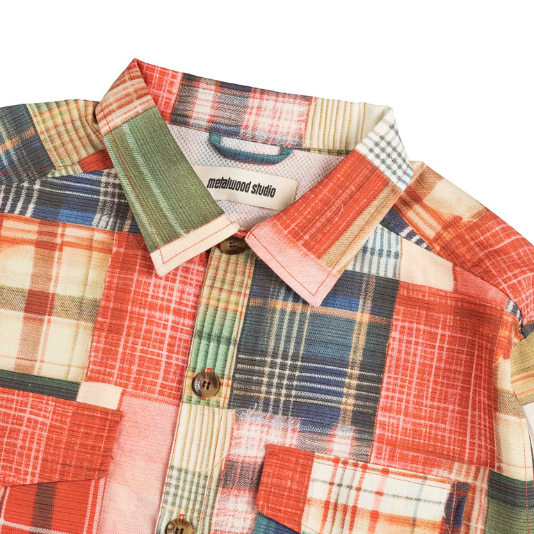Metalwood Madras Patch Explorer Shirt - S / Multicolor - 2