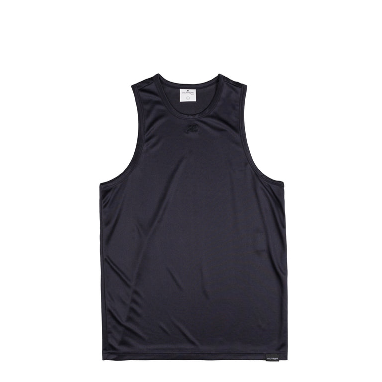 Courreges Football Jersey Tank Top - XL / Navy
