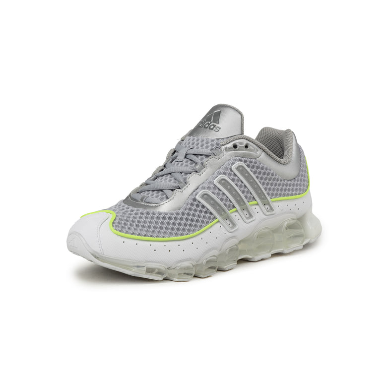 Adidas Megaride - 46 2/3 / Silver Metallic / Footwear White / Solar Yellow - 2