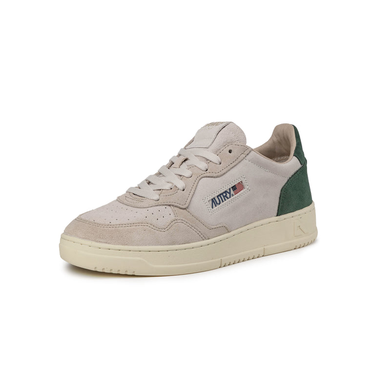 Autry Medalist *Suede* - 40 / Sand / Green - 2