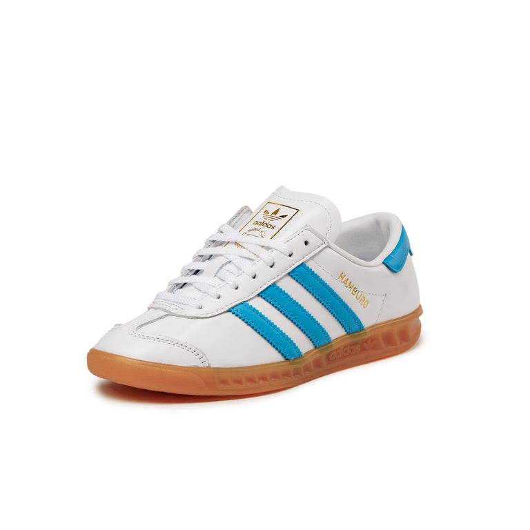 Adidas Hamburg W - 37 1/3 / Footwear White / Sky Rus / Gum 2 - 4