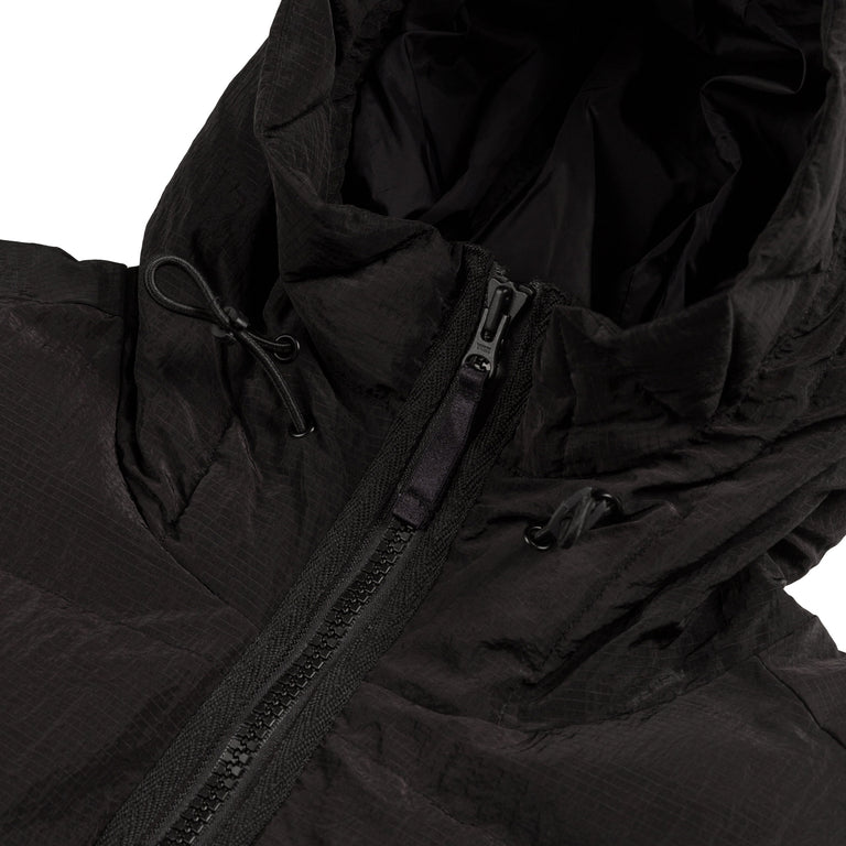 Patta Ripstop Puffer Jacket - XXL / Black - 4