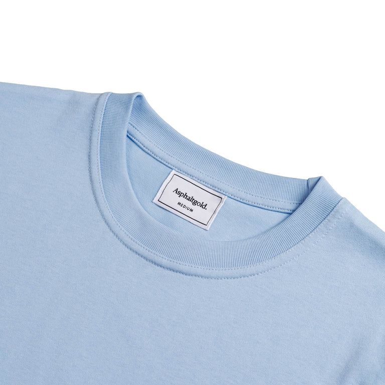 Asphaltgold Summer Essential Heavy T-Shirt - M / Blue Light - 2