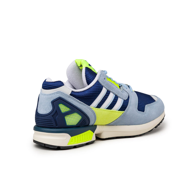 Adidas ZX 8000 - 41 1/3 / Dark Blue / Footwear White / Solar Yellow - 6