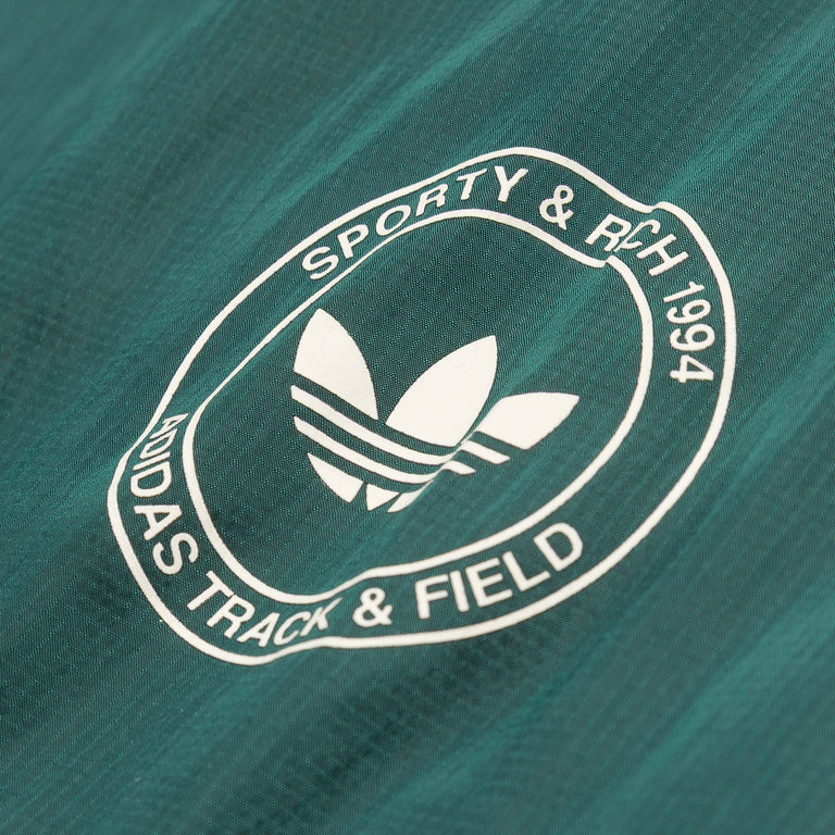 Adidas x Sporty & Rich Wmns Windbreaker - 34 / Wild Pine - 5