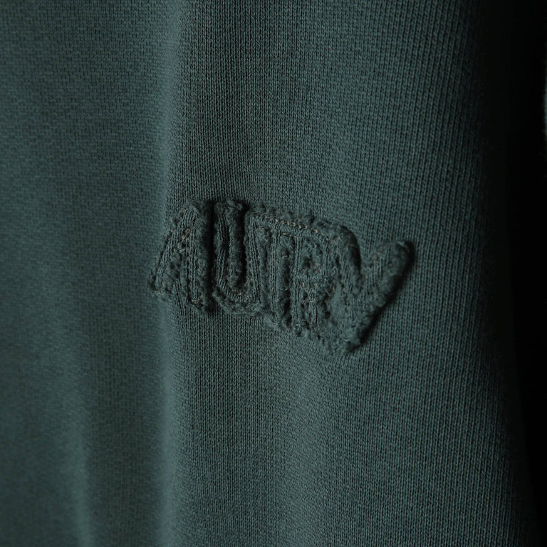 Autry Tonal Logo Hoodie - S / Dark Green - 4