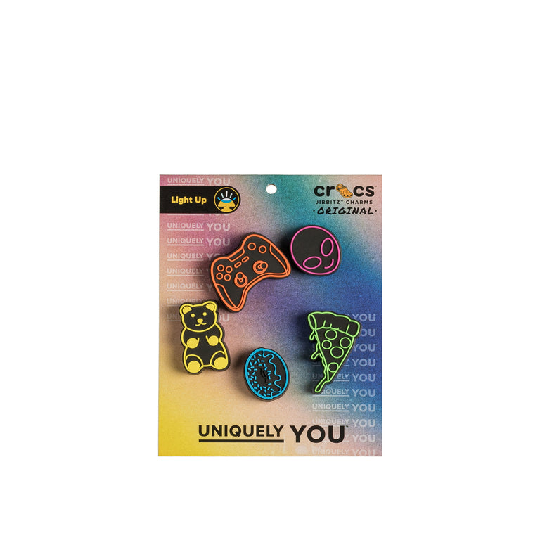 Crocs LED Dude Bro Jibbitz 5-PacK
