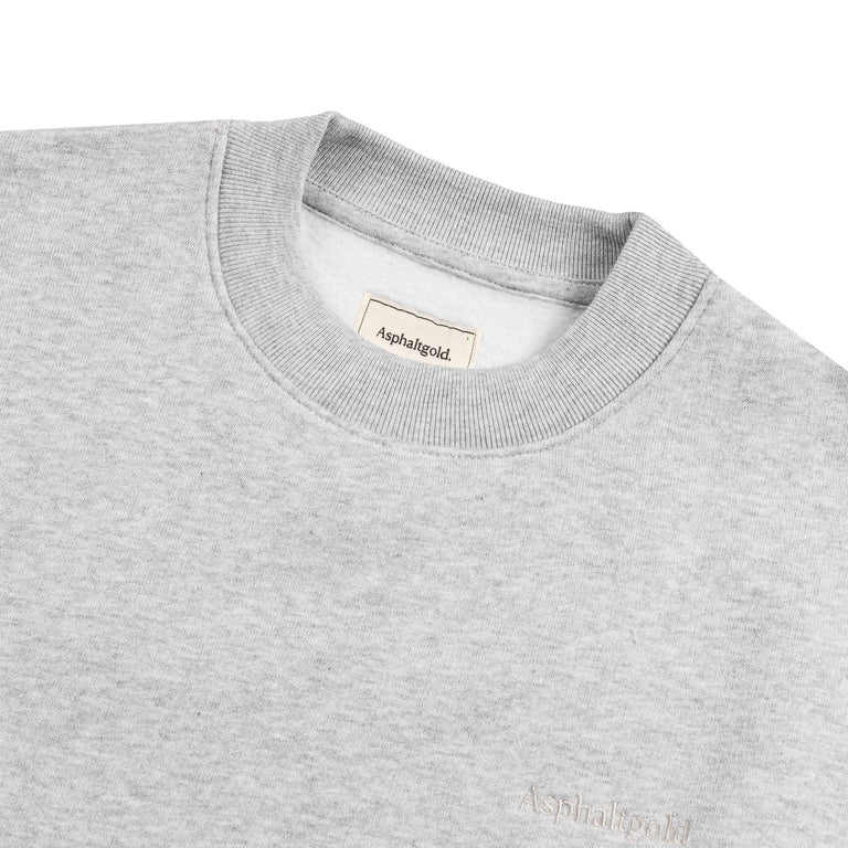 Asphaltgold Essential Crewneck - XXL / Heather Grey - 4