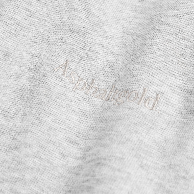 Asphaltgold Essential Zip Hoodie - XL / Heather Grey - 6