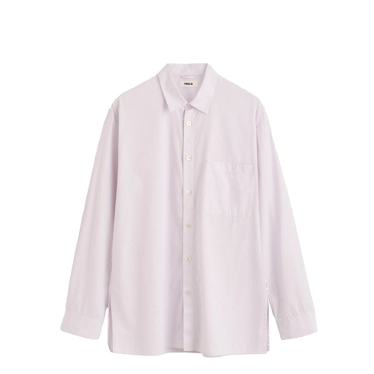 Tekla Pyjamas Shirt - M / Rosa Stripes
