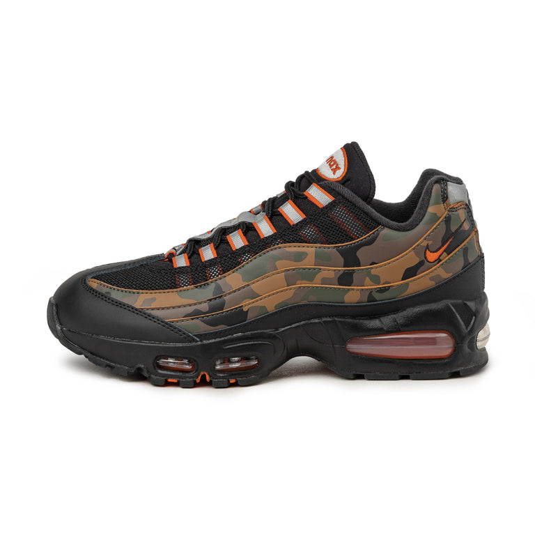 Nike Air Max 95 - 42.5 / Black / Safety Orange / Metallic Silver - 1