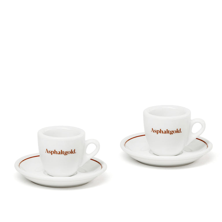 Asphaltgold Espresso Set
