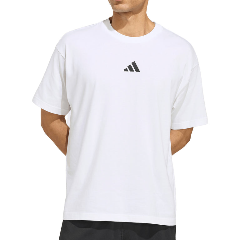 Adidas	Runners We Are Different Grafik T-Shirt - L / White - 3
