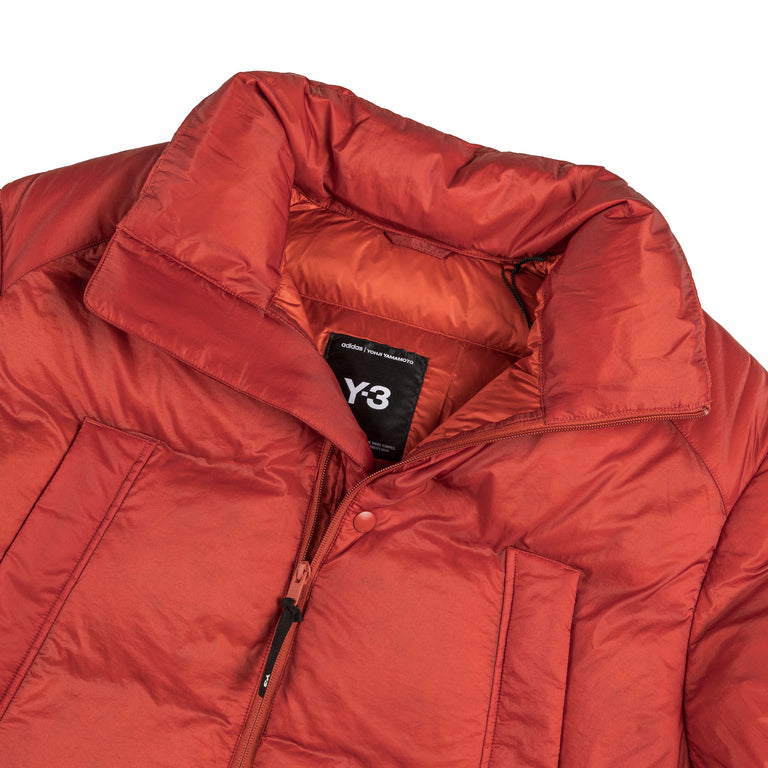 Adidas Y-3 Puffer Jacket - M / Tribe Orange - 2