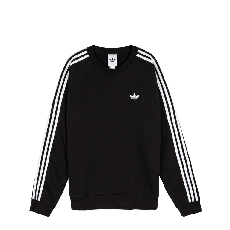 Adidas 3-Stripes Crewneck - XL / Black
