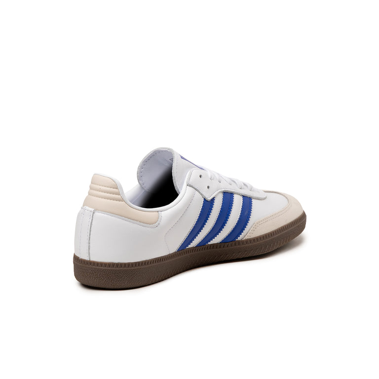 Adidas Samba OG - 37 1/3 / Footwear White / Lucid Blue / Gum 5 - 5