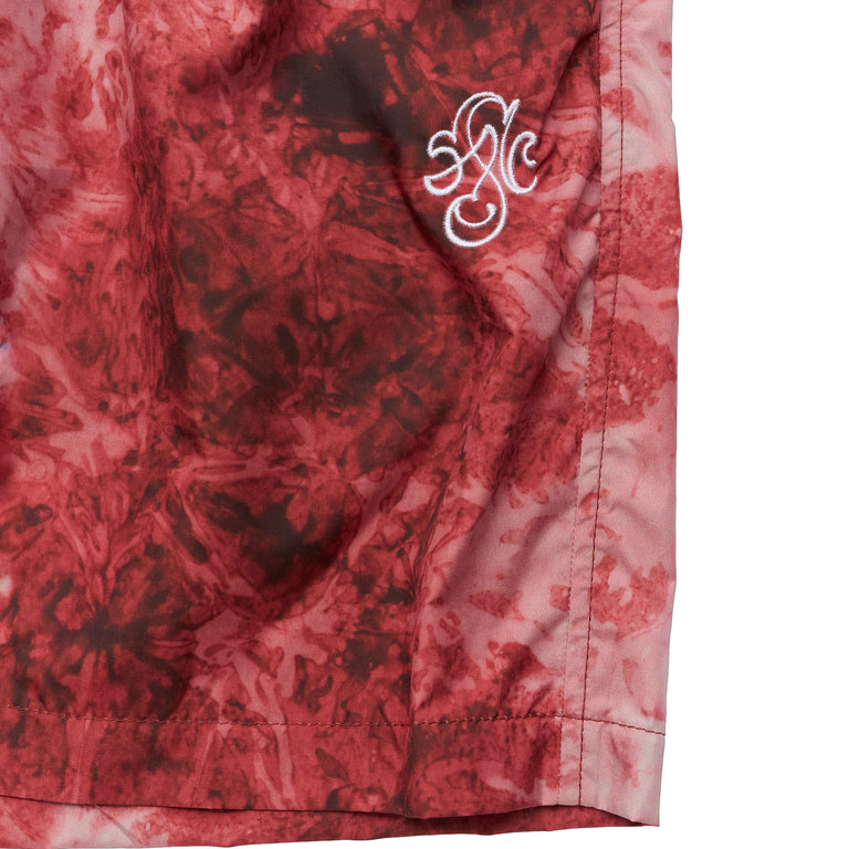 Stockholm Surfboard Club Ingo Swim Shorts - XL / Acid Red - 3