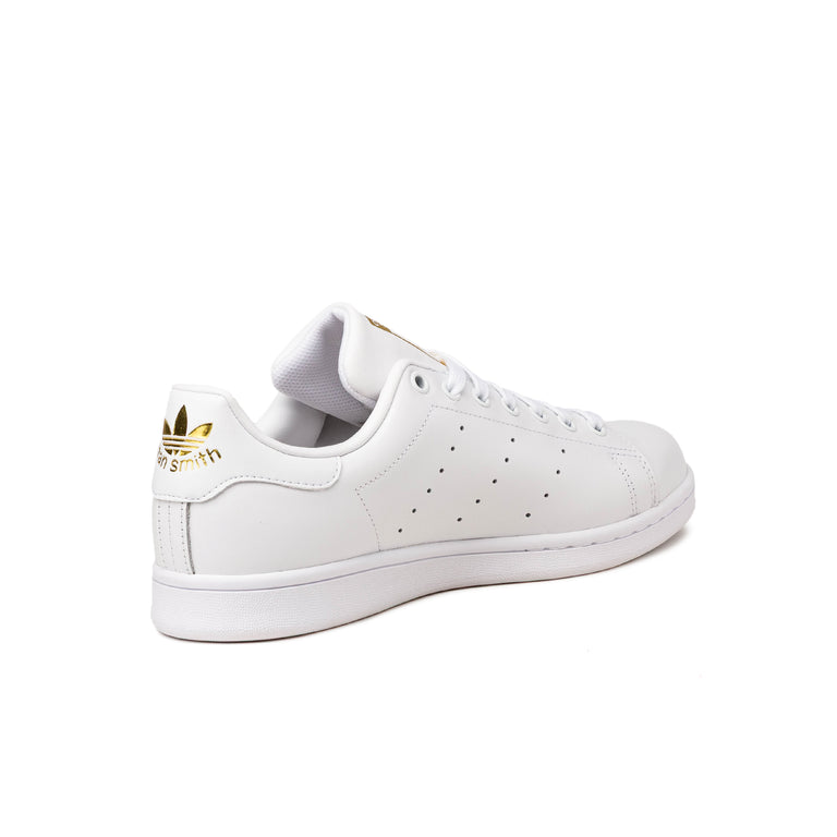Adidas Stan Smith - 40 2/3 / Footwear White / Footwear White / Gold Metallic - 4