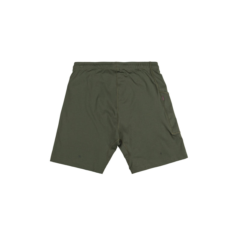 Pas Normal Studios Balance Short Tights *No Distance Left To Run* - XL / Dark Olive - 3
