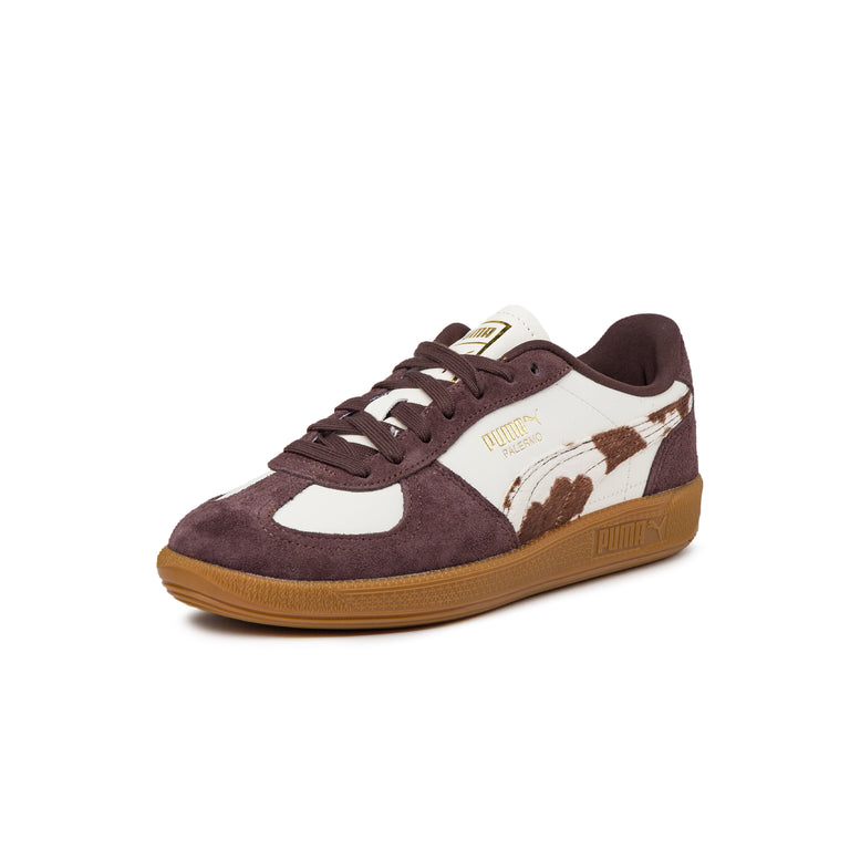 Puma Palermo *Cow* - 38.5 / Warm White / Chocolate Brown / Gum - 3