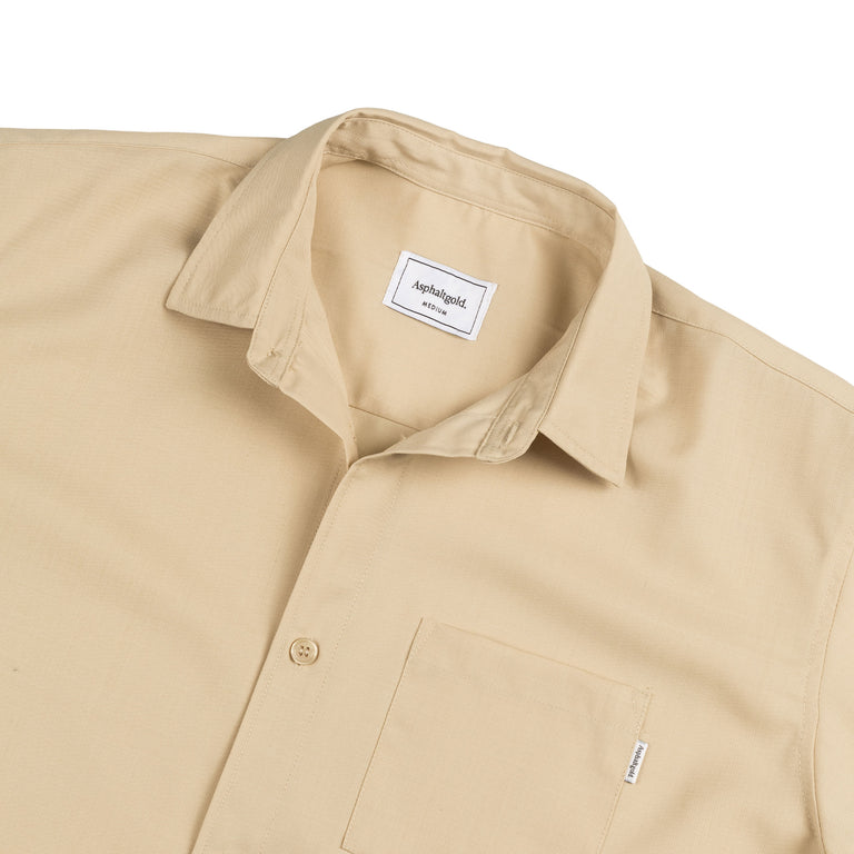Asphaltgold Cotton Shirt - M / Sand - 2