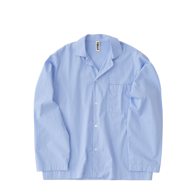 Tekla Pyjamas Shirt - S / Pin Stripes
