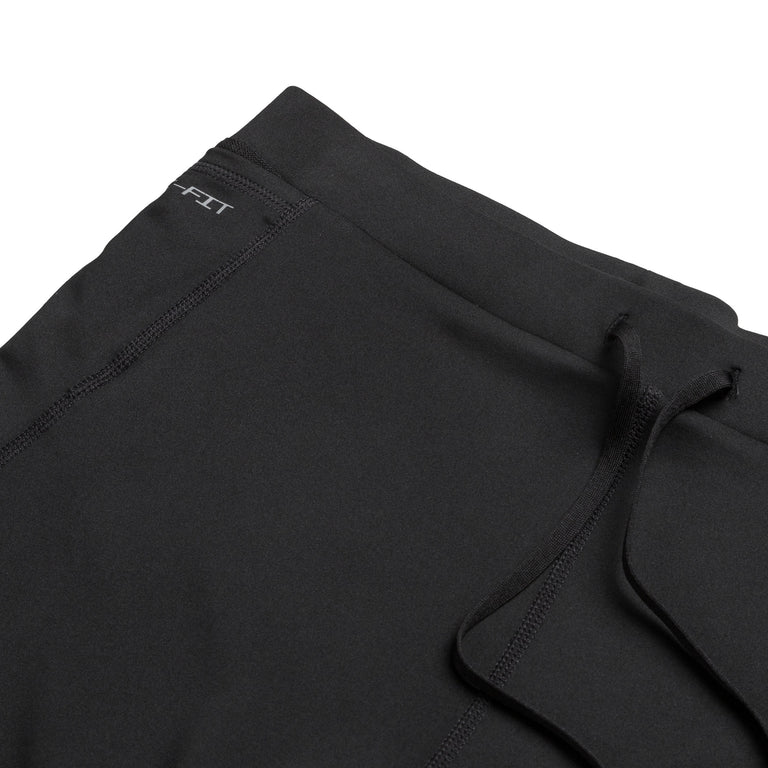Nike Dri-FIT Brief-Lined Running 1/2-Length Tights - S / Black / Reflective Silver - 3