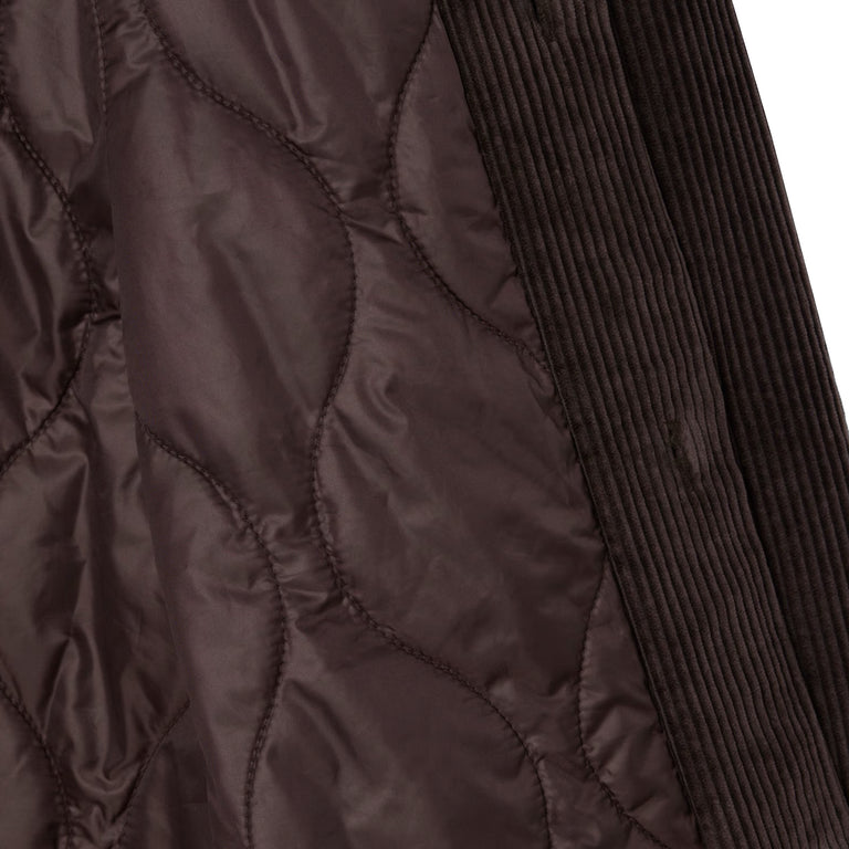 Lacoste Oversized Corduroy Overshirt - 42 / Brown - 6