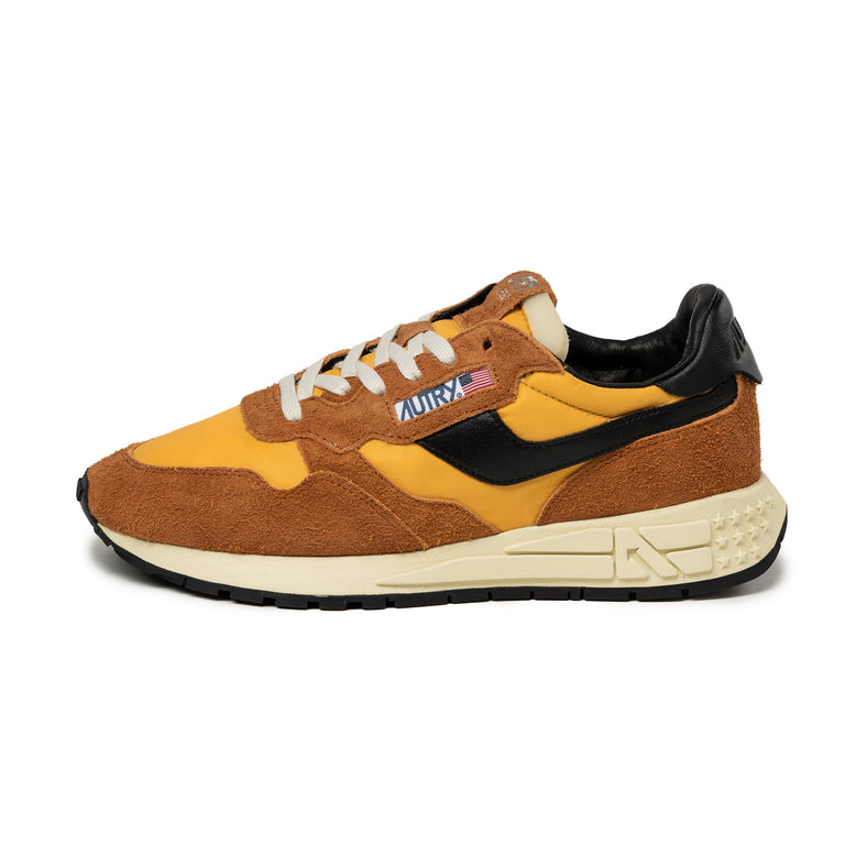 Autry Reelwind Low *Hairy Suede / Nylon* - 41 / Sunset / Black

